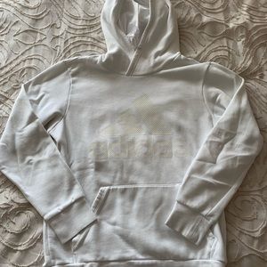 White adidas hoodie